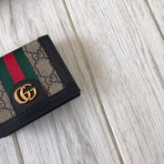 Ophidia GG card case wallet