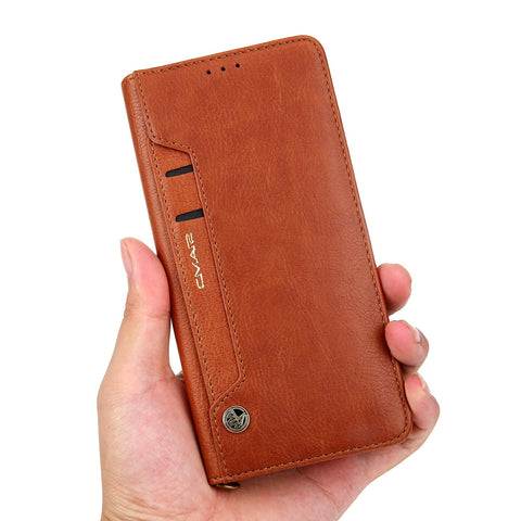 Leather Wallet Flip Case