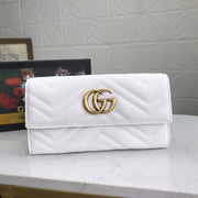 Double G Wallet - White