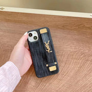 Wrist strap phone case