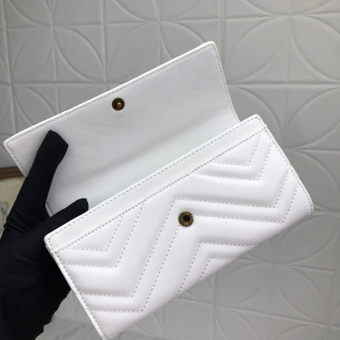 Double G Wallet - White