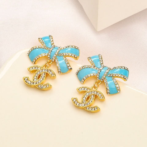 Bowknot earrings