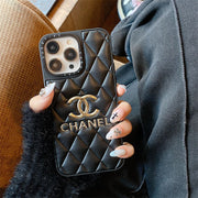 Soft leather luxury phone case