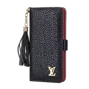 New Luxury VL  Wallet Leather phone case for iPhone