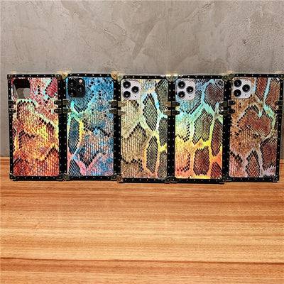 Snakeskin Square Phone Case