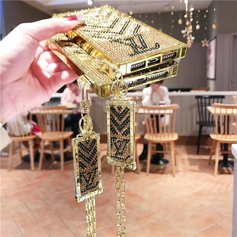 Luxury full diamond phone case for samsung