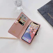 Luxury Lanyard Leather Shoulder Crossbody Universal Phone Case