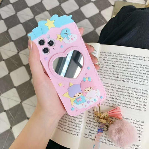 Love mirror phone case