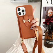 Luxury  Leather card  phone case for iphone