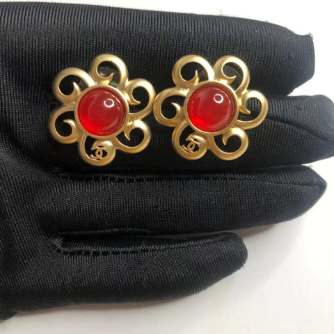 Small Fragrant Vintage Earrings