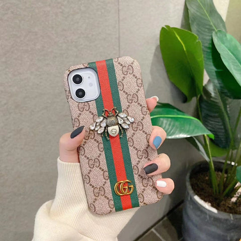 Luxurious Crystal bee phone case