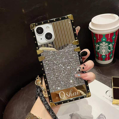 Shiny square  phone case