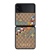 Cartoon Samsung Galaxy zflip3 mobile phone case folding screen