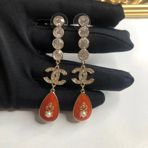 Small Fragrant Vintage Earrings