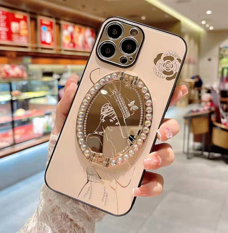 Fashion magic mirror phone case