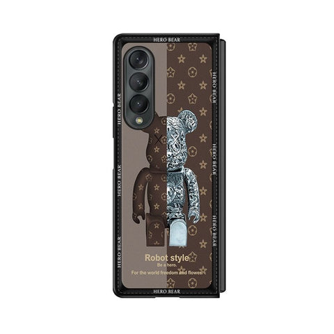 Mechanical bear Samsung zfold3 mobile phone case