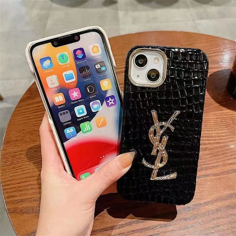 Luxury  Diamond Leather phone case for iphone