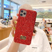 Glitter electroplating phone case