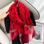 New Fashion Silk Wool Blended All-match Shawl Scarf