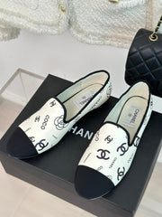 2023 CC double C print loafers-S30