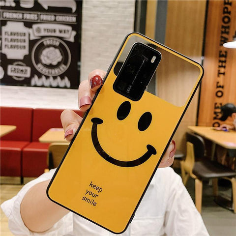 Smiley Mirror Case