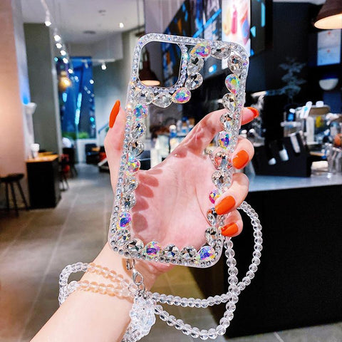 Luxurious Diamond Transparent Phone Case