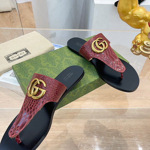 2023 GG Flat Bottom Slippers - S9