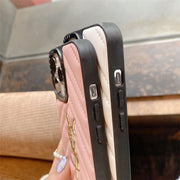 New leather silicone gilt mobile phone case