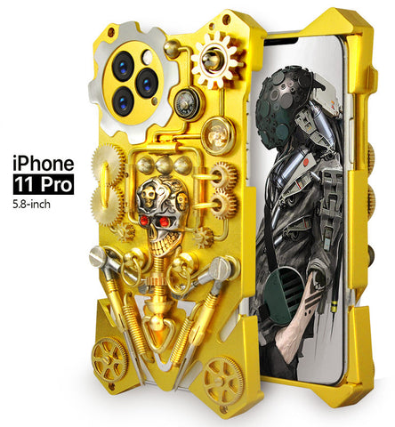 Cool Metal Mechanical Phone Case