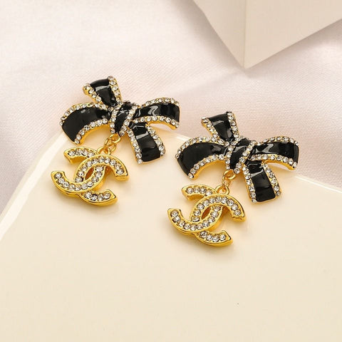 Bowknot earrings