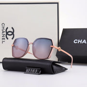 5 COLORS HOLLOW OUT LETTER THIN METAL FRAME SUNGLASSES