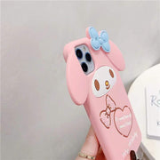 Cute Cartoons Mirror Phone Case