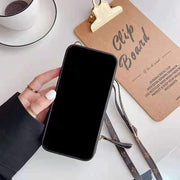 Retro Slanted back card bag phone case For iphone