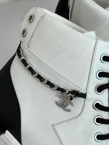 2023 Chain double CC fashion ankle boots-S25