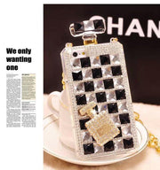 Diamond perfume bottle phone case