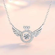 95 sterling silver necklace female ins clavicle pendant