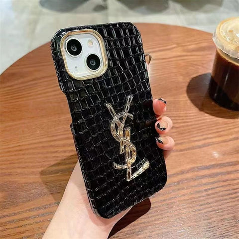 Luxury  Diamond Leather phone case for iphone