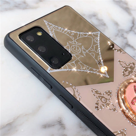 Luxury Crystal Mirror Phone Case