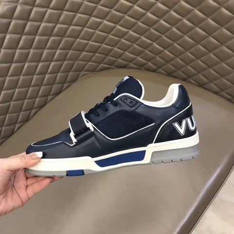 L V - Strap Sneaker - Navy