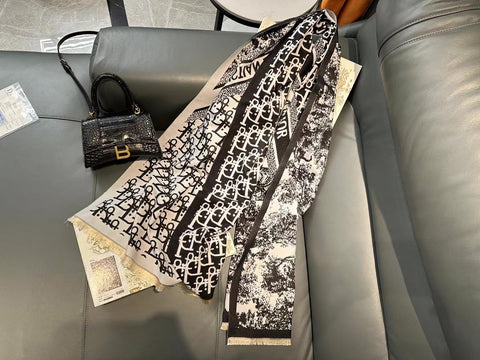 Luxury New shawl scarf printed winter cashmere scarf