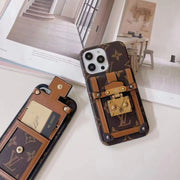 Luxury  Leather card  phone case FOR SAMSUNG