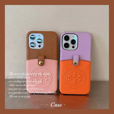 Fashion Card Holder phone case for iPhone