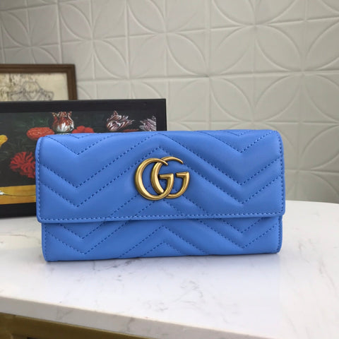 Double G Wallet - Blue