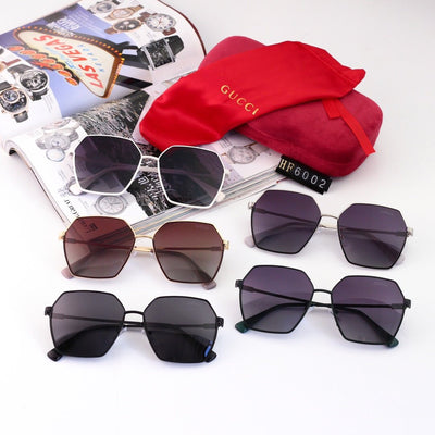 5 COLORS SQUARE FRAME SUNGLASSES