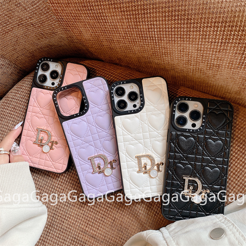 Soft leather luxury phone case