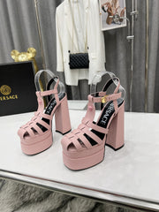 V E R S A C E - Steppe Heels [Pink]