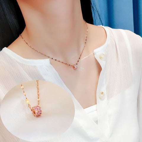 small waist necklace women's clavicle chain