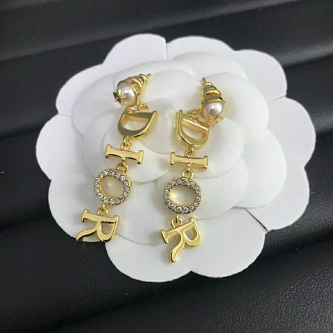 Pearl earrings