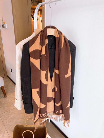 Luxury New shawl scarf printed winter cashmere scarf