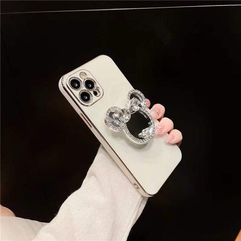 Cute Diamond Mirror Phone Case